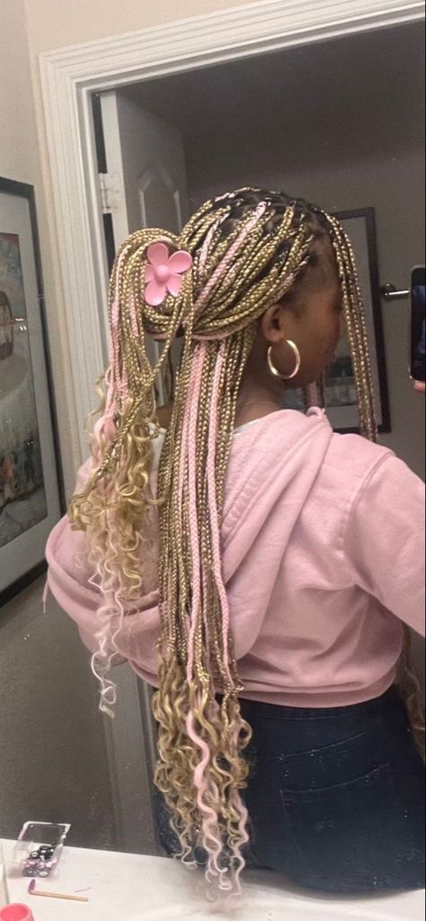 Chic Natural, Twisted Hair, Cute Box Braids, Blonde Braids, Cute Braided Hairstyles, Box Braids Hairstyles For Black Women, Pelo Afro, Cute Box Braids Hairstyles, Braids Hairstyles Pictures