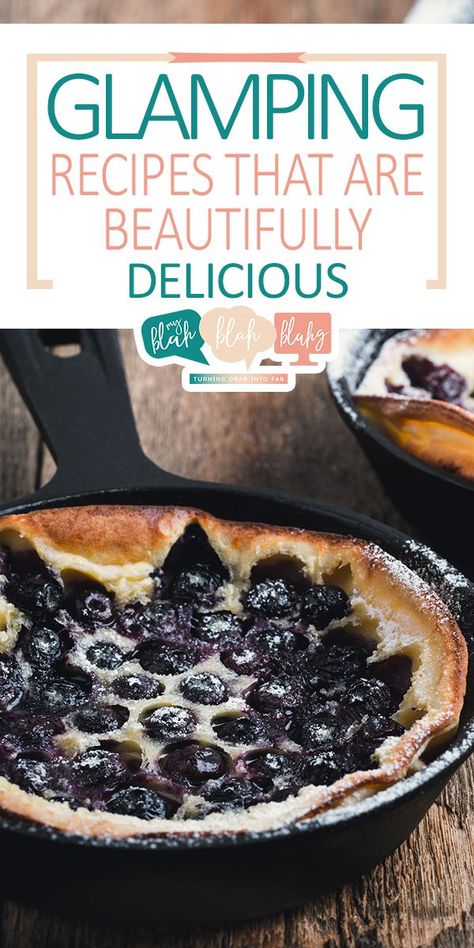 glamping | camping | recipes | camping recipes | delicious recipes | easy recipes | glamorous camping #glamping #camping #recipes #campingrecipes #deliciousrecipes #easyrecipes #glamorouscamping Glamping Recipes, Dutch Oven Lasagna, Glamour Camping, Blueberry Buttermilk Pancakes, Easiest Recipes, Recipes Yummy, Popular Food, Recipes Delicious, Campfire Cooking