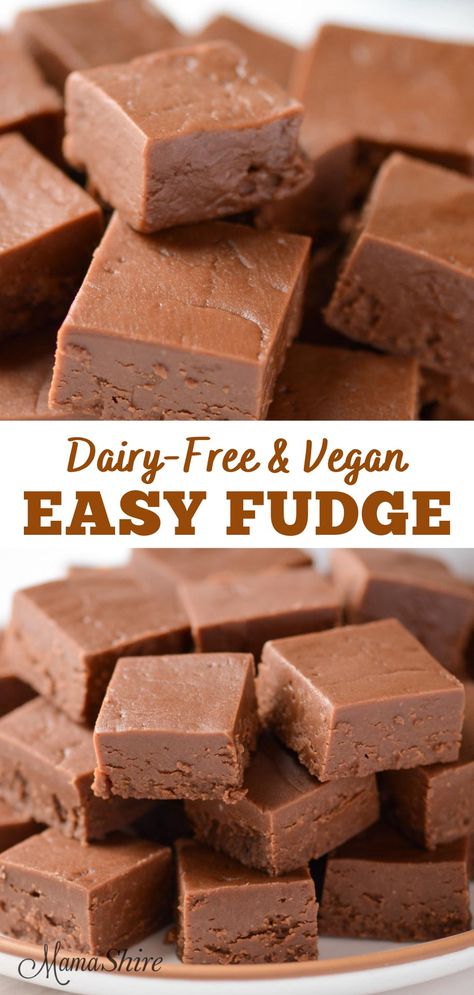 Crunch Chocolate Bar, Two Ingredient Desserts, Dairy Free Fudge, Desserts No Bake, Gluten Free Fudge, Vegan Fudge, Two Ingredient, Paleo Recipes Dessert, Vegan Candies