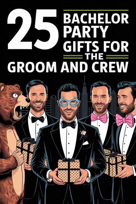 Bachelor party gift ideas for thoughtful and creative options. Bachelor's Party Ideas, Bachelor Party Ideas For Guys, Bachelor Party Themes, Gifts For The Groom, Bachelor Party Ideas, Bachelor Party Favors, Bachelor Party Gifts, His Personality, Party Gift Ideas