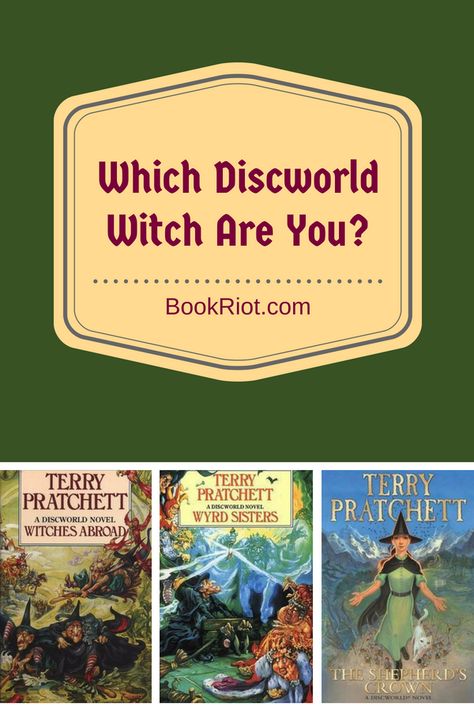 Terry Pratchett Witches, Granny Weatherwax Quotes, Disc World Terry Pratchett, Discworld Witches, Discworld Cosplay, Discworld Quotes, Discworld Tattoo, Witch Quiz, Discworld Art