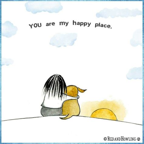 You are my happy place, dog quote Dogs Quotes, Miss My Dog, Dog Quotes Love, Pet Remembrance, 강아지 그림, Love My Dog, Quotes Love, Pet Loss, Animal Quotes