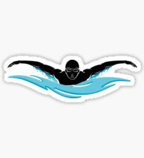 Swimming Stickers | Redbubble Swimming Stickers, Stikers Aesthetic, Swim Team Party, Swimming Cake, Swim Logo, Swimming Medals, Swimming Posters, Swimming Pictures, Swim Life