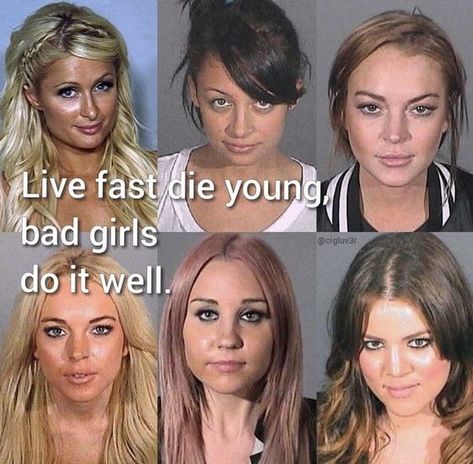 Aesthetic Burn Book, Burn Book Aesthetic, Celeb Mugshots, Girl Blogger Aesthetic, Femcel Aesthetic, Princess Lifestyle, Trashy Aesthetic, 2000s Icons, Female Hysteria