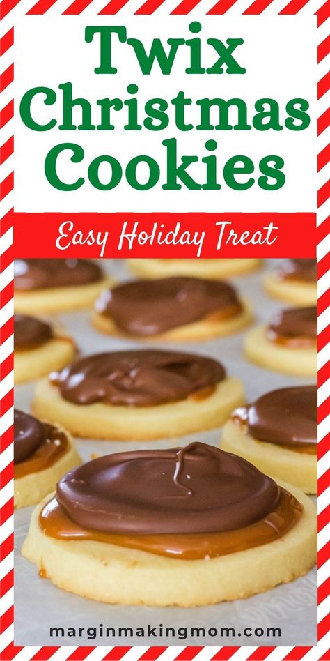 Christmas Cookie And Candy Ideas, Twix Cookies Recipe Easy, Christmas Cookies With Carmel, Easy Christmas Sugar Cookie Recipe, Fun Holiday Desserts Christmas, Brownie Cookies Christmas, Christmas Cookie Assortment Gift Ideas, Cookie Exchange Ideas Recipes, Holiday Bake Off Ideas