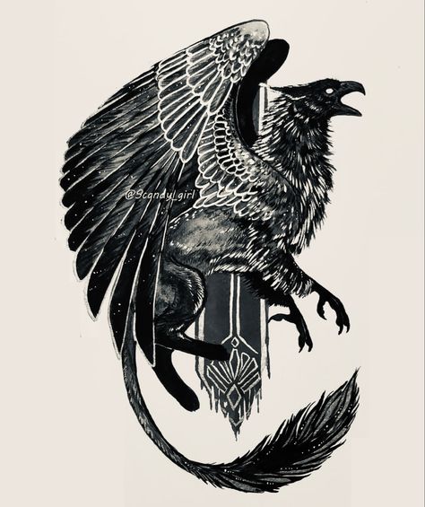 Griffin Chest Tattoo, Griffon Aesthetic, Hypogriff Tattoo, Griffin Tattoo Men, Griffin Tattoo Feminine, Griffin Symbol, Gryphon Drawing, Hippogriff Tattoo, Griffin Sketch