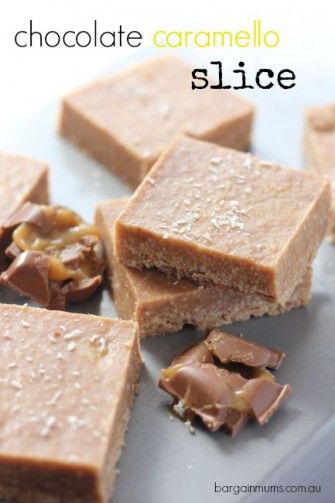 Caramello Slice, Slice Recipes, Easy Slice, Marshmallow Frosting, Chocolate Toffee, Slices Recipes, Winter Recipes, Holiday Food, Fudge Recipes