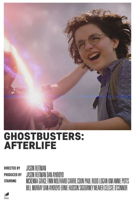 Ghostbusters: Afterlife Minimal Polaroid Movie Poster Ghostbusters Afterlife Poster, Phoebe Spengler, Movie Countdown, Ghostbusters 3, Egon Spengler, Ghostbusters 2016, Ghostbusters Afterlife, 80s Classics, Ghostbusters Movie