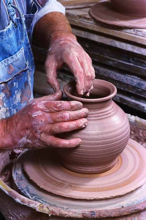 The Potter's Hand, Christian Homemaking, Throwing Clay, Wheel Throwing, Play Clay, Ceramic Techniques, Framing Photography, Pottery Classes, Potters Wheel