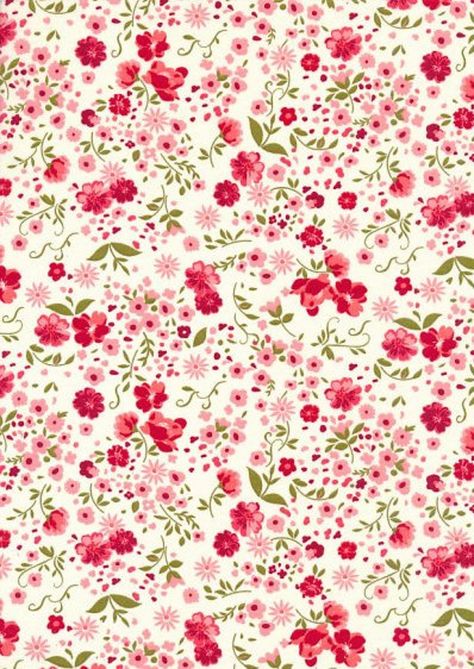 Floral print fabric