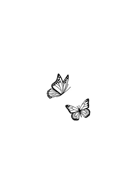 Tattoo Design Drawings Butterfly, 2 Small Butterflies Tattoo, Butterfly And Clouds Tattoo, Tiny Butterfly Tattoos For Women, Dainty Monarch Butterfly Tattoo, Butterfly On Collar Bone Tattoo, Subtle Butterfly Tattoo, Small Butterfly Hand Tattoo, Butterfly Thumb Tattoo