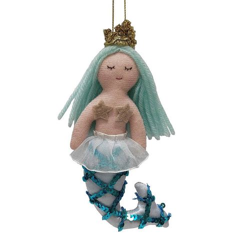 St. Nicholas Square® Plush Mermaid Christmas Ornament Mermaid Christmas Ornaments, Mermaid Christmas, Saint Nicholas, St Nicholas, Decor Furniture, Home Decor Furniture, Christmas Ornament, Cleaning Wipes, Accent Decor