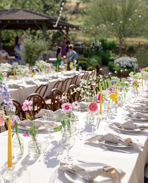 Flower Bridal Shower Theme, Pretty Field, Bud Vases Wedding, Arielle Vandenberg, Calabasas California, California Backyard, Bridal Shower Flowers, Wedding Vases, Brunch Wedding