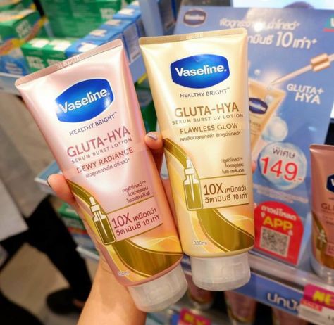 Vaseline Lotion, Gluta Hya, Beauty Recipes Hair, Amazon Beauty, Skin Care Tutorial, Wrinkle Reduction, Amazon Beauty Products, Beauty Recipe, Whitening Cream