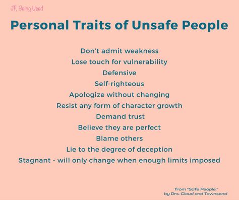 Unsafe People Quotes, Unsafe People, Only Insecure People, People Who Sabotage Others, Selfish Self Centered People, People Pleaser Healing, Self Absorbed People, Self Centered People, Blaming Others