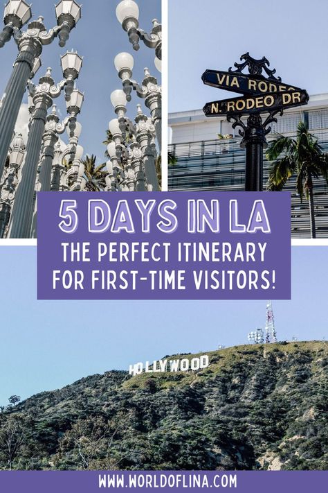 1 Week In Los Angeles, Los Angeles Honeymoon, Things To Do In Las Angeles, Los Angeles Itinerary 5 Days, 1 Day In La, Los Angeles Must Do, Things To See In Los Angeles, Los Angeles Trip Itinerary, 3 Days In Los Angeles