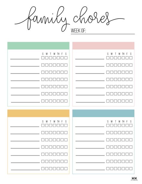 Daily Family Chore Chart, Back To School Chore Chart, Organisation, Chore List Template Free Printables, Family Chore Charts Printable, Partner Chore Chart, Chore Chart Family Household, Daily To Do Printable, Chore Chart Template Editable