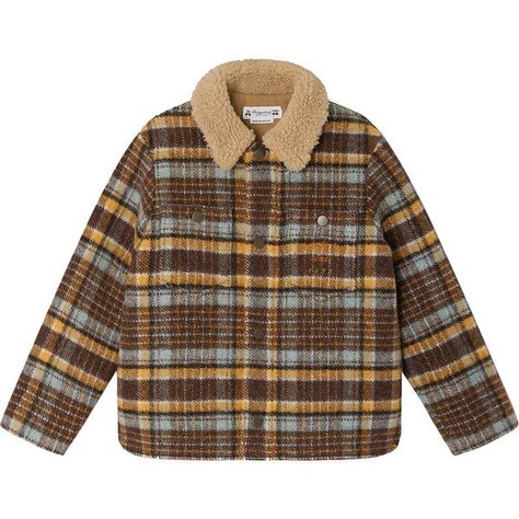 Discover the Shirt, Brown from Bonpoint. Shop Tops and more from Maisonette's curated selection. Checked Jacket, Designer Kids Clothes, Boy Accessories, Stylish Jackets, Buy Buy, Buy Buy Baby, Sportswear Brand, Stella Mccartney Kids, Faux Fur Collar