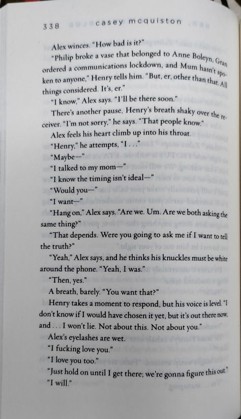 Alex and Henry ❤️ Alex And Henry, Red White And Royal Blue, Blue Quotes, Queer Books, Gay Books, Books For Boys, Romantic Movies, Book Memes, I Love Books