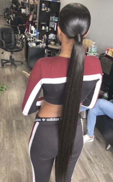 Long Hair, Ponytail Hairstyles, Ponytail Hairstyles For Black Women, A Ponytail, Low Ponytail, Hairstyles For Black Women, Women Outfit, Pants Set, Two Piece Pant Set