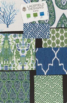 design indulgence: LACEFIELD DESIGNS Blue And Green Living Room, Madeline Weinrib, Blue Comforter, Fa Fal, Enchanted Home, Trendy Living Rooms, Living Room Green, Trendy Bedroom, Blue Living Room