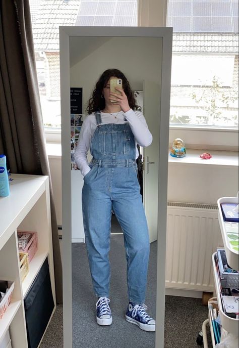 Cute Overall Outfits, Slouch Socks, Overall Outfit, Diy Vetement, Hijab Outfits, Fashion Man, Hijab Outfit, Denim Overalls, Dungarees