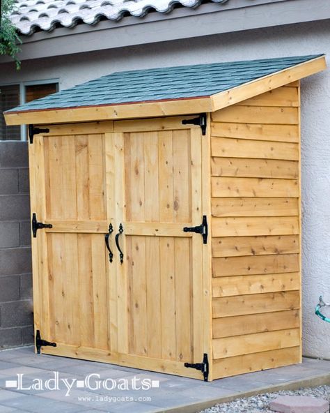 Build a New Storage Shed with One of These 23 Free Plans: Small Cedar Fence Picket Storage Shed Plan Cedar Shed, Cedar Fence Pickets, Diy Storage Shed, Free Shed Plans, Outdoor Storage Shed, Simple Shed, Storage Shed Plans, Diy Shed Plans, Shed Plan