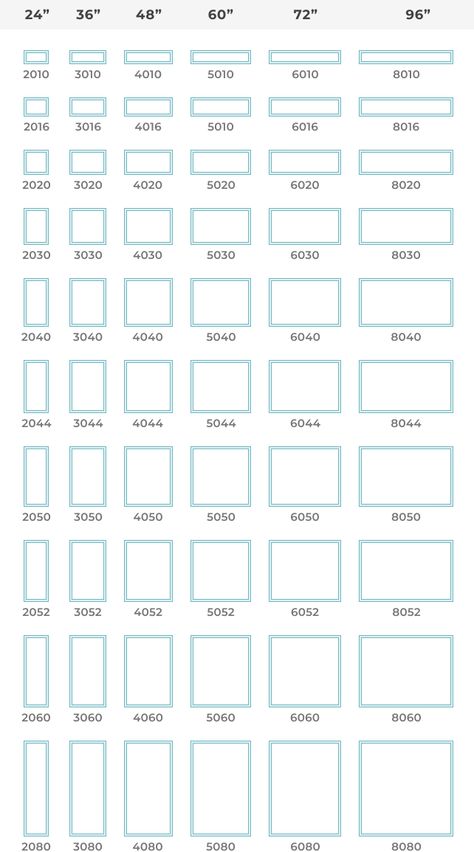 What are Standard Window Sizes? | Window Size Charts | Modernize Window Dimensions Standard, Window Sizes Guide, Kitchen Window Size, Window Sizes Chart, Standard Window Sizes, Window Measurements, Types Of Windows, Single Pane Windows, Slider Window