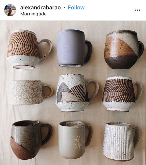 hand thrown ceramic mugs Ceramics Pottery Mugs, Pink Coffee Mugs, Sculptures Céramiques, Kampot, Tanah Liat, Pottery Crafts, Pottery Classes, Pottery Cups, Thrown Pottery