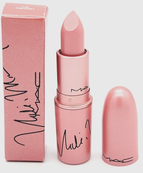 MAC Nicki Minaj The Pinkprint Creme Lipstick for sale online | eBay Mac Lipstick Shades For Fair Skin, Mac Bosom Friend Lipstick, Unique Makeup Products, Baby Pink Lipstick, Conturing Makeup, Lipstick Colours, Lipstick Pictures, Princess Bedrooms, Mac Lipstick Shades