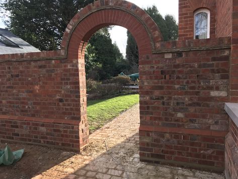 Garden Wall Designs, Brick Garden, Garden Designs, Garden Wall, Garden Arch, Wall Design, Fence, Google Images, Garden Design