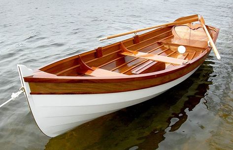 Prettiest boat under 14'1" and over 13'11" Wooden Boats For Sale, Wooden Boat Kits, Wood Boat Building, Wood Boat Plans, Boat Racing, Being Outdoors, Plywood Boat, Navi A Vela, Wooden Boat Building