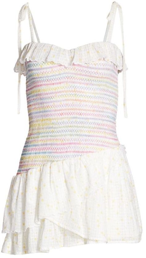 Aya Smocked Mini Dress Cotton Mini Dress, Preppy Dresses, Effortlessly Chic Outfits, Cute Preppy Outfits, Grad Dresses, Preppy Outfits, Wearing Dress, Moda Operandi, Pretty Dresses