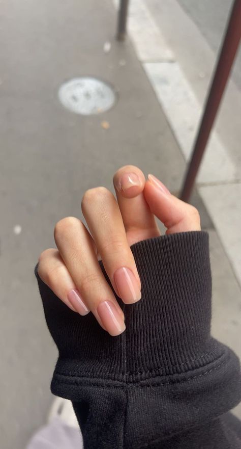 Gel French Manicure, Minimal Nails, Casual Nails, Clean Nails, Minimalist Nails, Dream Nails, Classy Nails, Chic Nails, Gel Manicure