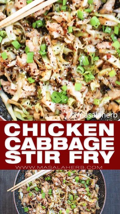 Chicken Cabbage Stir Fry, Chicken Cabbage, Cabbage Stir Fry, Chicken And Cabbage, Low Calorie Dinners, Boiled Egg Diet Plan, Stir Fry Recipe, Quick Chicken, Low Carb Diet Recipes