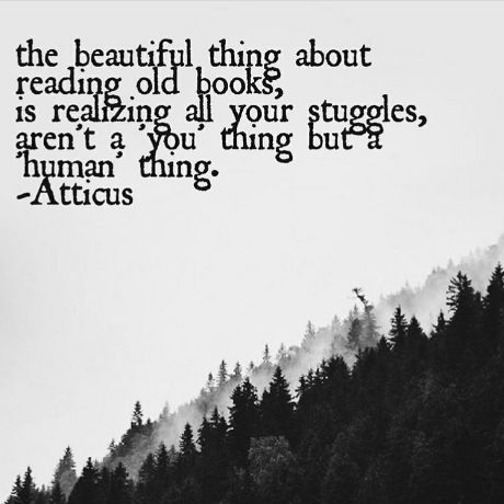 The beauty of old books | Book quotes | Quotes about books | Quotes about life Reading Quotes, Old Books, Book Quotes About Life, Atticus Poetry, Forever Book, Atticus, Poem Quotes, Quotes About God, A Quote