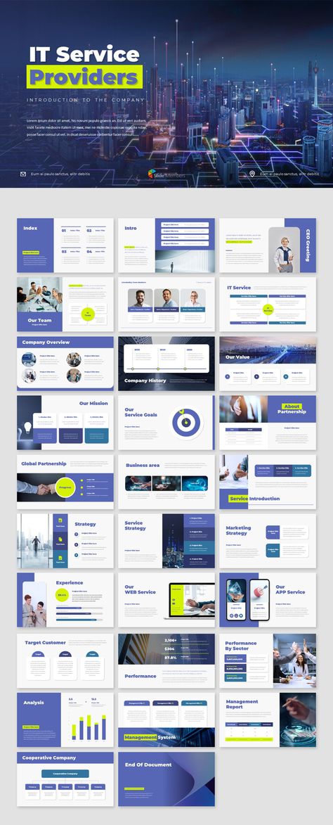 IT Theme related PPT Templates. Get your own editable pre-designed slides. #SlideMembers #Business #IT #Providers #Conference #Analysis #AI #Data #Big #Data #Network #Programming #Software #Development #Infographics #Diagram #Multipurpose #Proposal #Profile #Background #Layout #Report #Cover #PPT #Portfolio #TemplateDesign #FreePowerpoint #FreePresentation #PowerpointTemplate #Presentation #Templates #FreeTemplate #Slides #GoogleSlides #PowerPoint #freePPT #PPTdownload #Keynote Cover Slide Presentation, Powerpoint Introduction Slide, Powerpoint Cover Design, Ppt Cover Design, Student Survival Kits, Profile Background, Background Layout, Powerpoint Animation, Powerpoint Presentation Slides