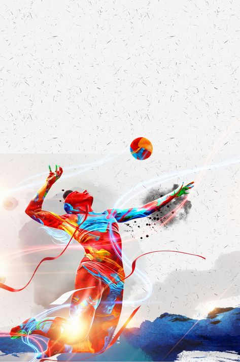 623 International Olympic Day Background Handball, International Sports Day Poster, Background Bola Volly, Volleyball Wallpaper Backgrounds, Sports Day Pictures, Olympic Background, Sports Day Background, Olympics Wallpaper, International Sports Day