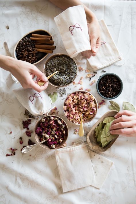 Potpourri Wedding Favors, Diy Potpourri, Salt Bar, Gold Bar Cart, Party Spread, Girls Brunch, Wedding Brunch, Camille Styles, Garden Shower