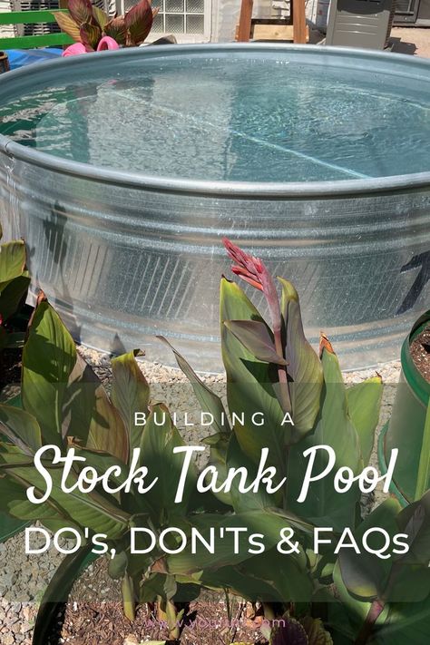 Balayage, Livestock Tank Pool Diy, Diy Galvanized Pool, Stock Tank Pool With Waterfall, Diy Stock Tank Pool Ideas, Plastic Stock Tank Pool, Galvanized Stock Tank Pool Ideas, Stock Pool Ideas, Diy Pool Ideas Homemade