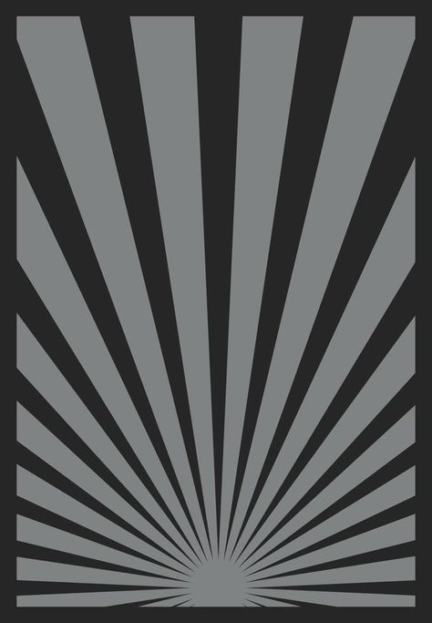 Vintage Monochrome Gray Sunburst Stripes Poster With Rays Centered at the Bottom. Retro Inspired Grunge Sun Bursts Vertical Poster Template. Monochrome Posters, Grunge Posters, Vector Texture, Vertical Poster, Poster Ideas, Poster Template, Retro Inspired, Stripes, Clip Art