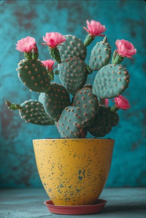 Cactus Photos, Cactus Paintings, Cactus House Plants, Desert Landscapes, Prickly Pear Cactus, Cactus Art, Cactus Flowers, Cactus Y Suculentas, Cactus Garden