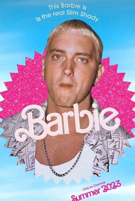 Eminem Homescreen, Eminem Barbie, D12 Wallpaper, Eminem Pfp, Eminem Wallpaper, Eminem Poster, Eminem Memes, Eminem Funny, The Slim Shady