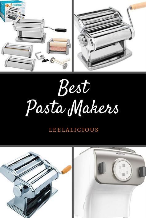 If you love homemade pasta, you need a pasta maker! Read our pasta maker reviews and find out what to consider when choosing the best pasta maker for  your family.  #pasta #pastamaker #pastamachine #electric #best #homemadepasta #homemade #noodles #food #appliances Best Pasta Maker, Wheat Pasta Recipes, Pasta Making Machine, Dough Machine, Philips Pasta Maker, Pasta Makers, Family Pasta, Pasta Making Tools, Pasta Maker Machine