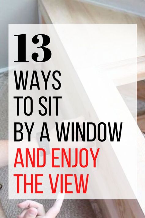 Window Seat Ideas Bedroom Small Spaces, Living Room Window Seat Ideas, Diy Corner Window Seat, Bay Window Seats Ideas, Sitting Near Window Bedroom, Bench Window Seat Living Room, Bench In Front Of Window Living Room, Sitting Nook In Living Room, Extra Seating Ideas