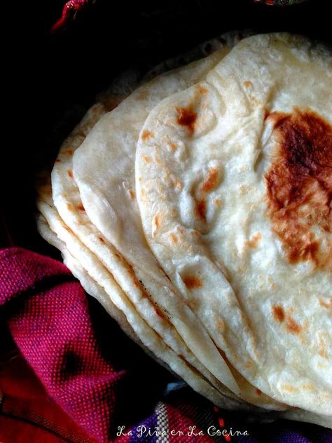 Tortilla Recipe With Lard, Flour Tortilla Recipe Mexican, Mexican Flour Tortillas, Recipes With Flour Tortillas, Homemade Flour Tortillas, Mexican Kitchen, Flour Tortilla, Iranian Food, Mexican Kitchens