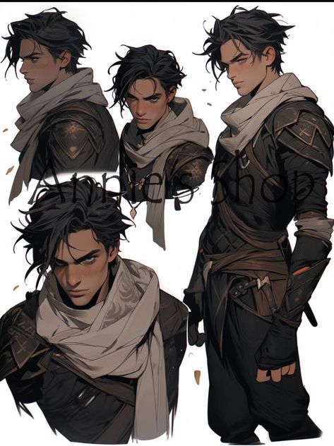 Rogue Character, Dungeons And Dragons Classes, Clothing Design Sketches, Dungeons And Dragons Homebrew, Fantasy Male, Fantasy Aesthetic, Character Design Male, Fantasy Inspiration, Fantasy Clothing