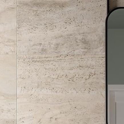 Volare Tiles + Flooring on Instagram: "The stunning Italian porcelain tiles in the Flaviker Navona Range emulate real, vein cut travertine through 3D graphic effects. Available in a range of sizes and colours. Featured here is the Bone colourway. Find out more via our website. #volare #flaviker #bathroomtiles #travertine #flavikernavona #geelong #melbournetiles #canberratiles" Graphic Effects, Vein Cut, Kitchens Design, Dream Kitchens Design, Dream Kitchens, Porcelain Tiles, The Bone, Porcelain Tile, Bathroom Design