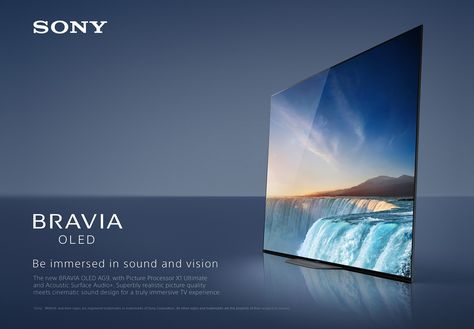 Sony Bravia on Behance Sony Advertisement, Sony Advertising, Sony Poster, Electronics Poster, Sony Electronics, Sony Bravia, Tv Adverts, Sony Headphones, Real Estates Design