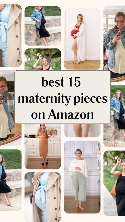 Looking for cute maternity outfits? Wondering what to wear this fall and winter while pregnant? A real mom found the best 15 maternity pieces on amazon Maternity Florida Outfits, Cropped Maternity Sweater, Maternity Outfits Casual Fall, Maternity Clothes Staples, Cute Maternity Clothes Winter, Maternity Outfits Fall Winter, Dressy Casual Maternity Outfits, Pregnant Cardigan Outfit, Cute Maturity Outfits